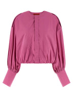 THELATEST Fuchsia Cotton Blouse