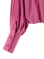 THELATEST Fuchsia Cotton Blouse