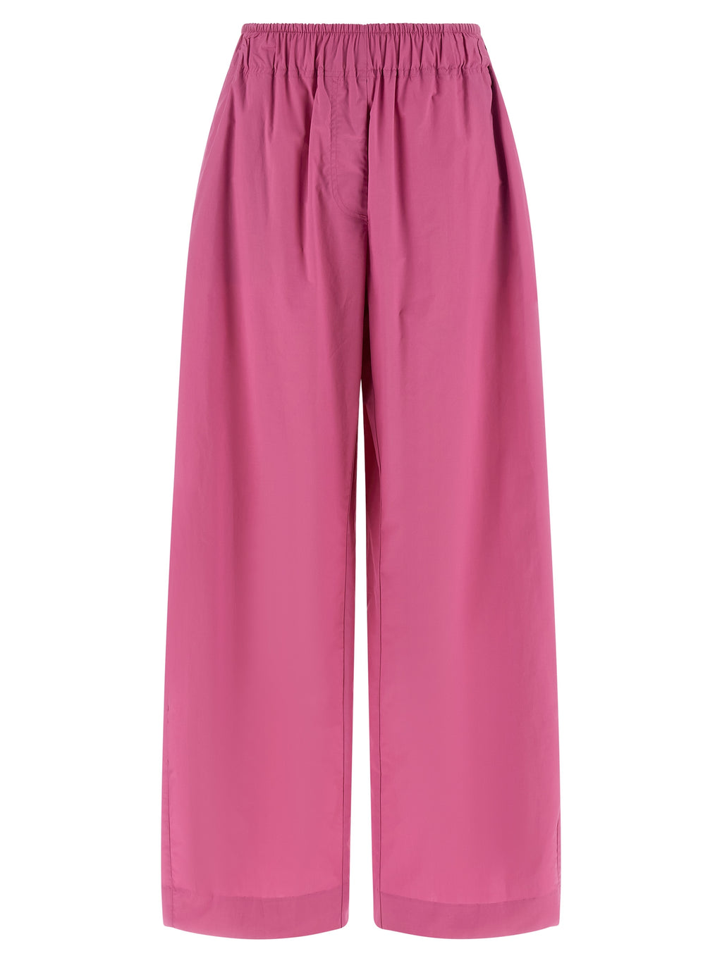 THELATEST Fuchsia Cotton Casual Pants