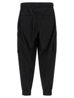 Thom Krom Black Organic Cotton Cargo Pants