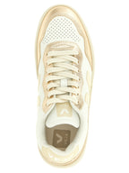 Veja Gold Genuine Leather Low Top Sneakers