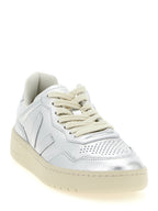 Veja Silver Genuine Leather Low Top Sneakers