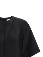 Loulou De Saison Black Silk Shirt