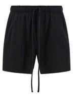 Thom Krom Black Nylon Shorts