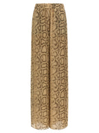 The Andamane Beige Polyester Pants