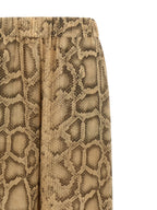 The Andamane Beige Polyester Pants