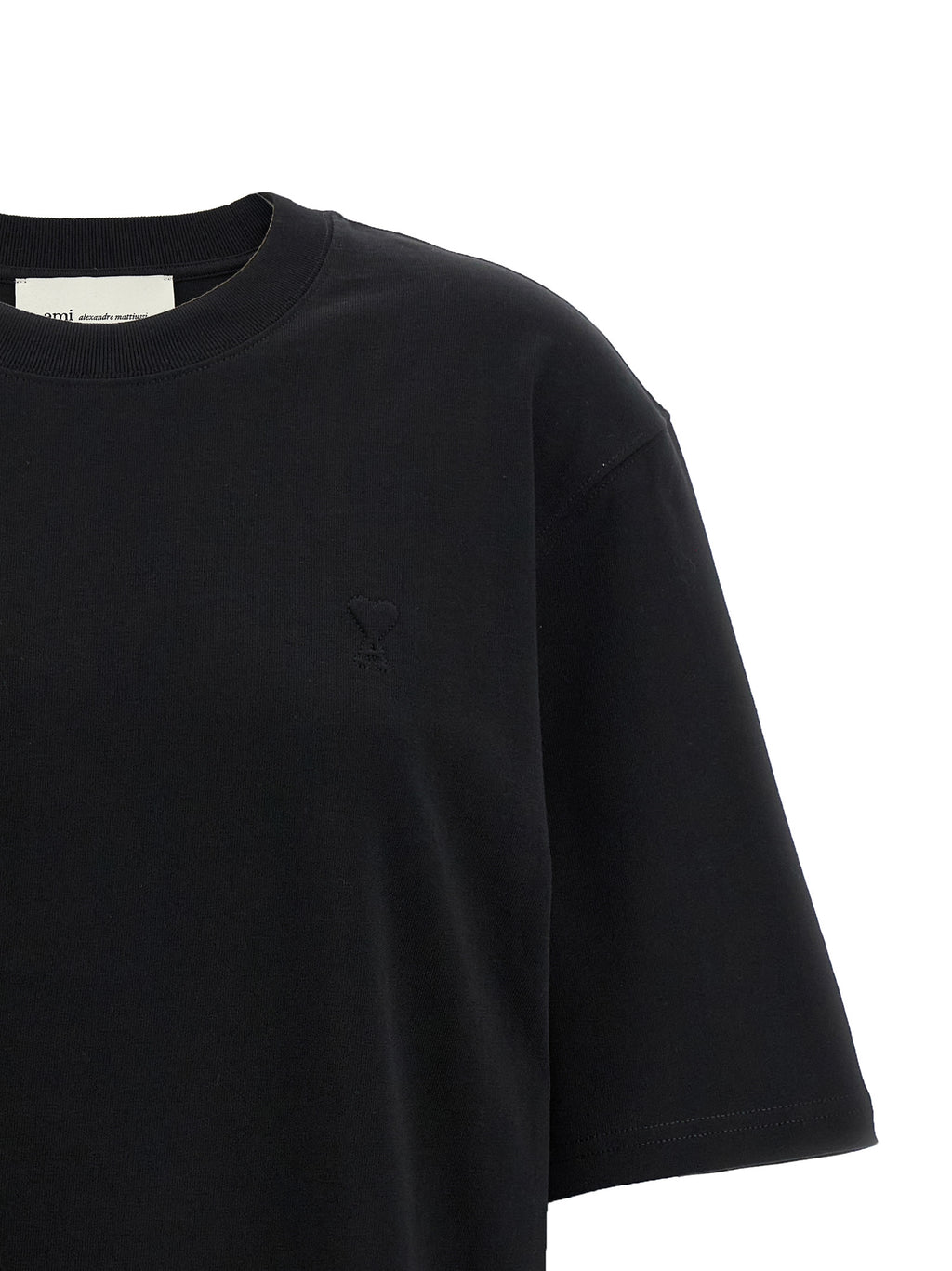Black Cotton T-Shirt