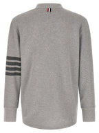 Thom Browne Gray Cotton Cardigan