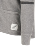 Thom Browne Gray Cotton Cardigan