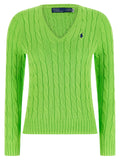 Bicolor Cotton Cardigan