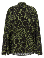 Dries Van Noten Black Viscose Blouse