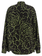 Dries Van Noten Black Viscose Blouse