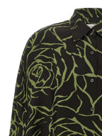 Dries Van Noten Black Viscose Blouse