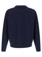 Ami Paris Blue Wool Cardigan