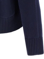 Ami Paris Blue Wool Cardigan