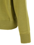 Ami Paris Bicolor Wool Cardigan