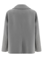 'S Max Mara Gray Virgin Wool Blazer