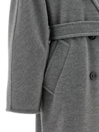 Max Mara Gray Virgin Wool Coat
