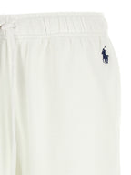 Polo Ralph Lauren White Cotton Joggers (Workout Pants)