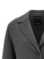 'S Max Mara Gray Virgin Wool Blazer