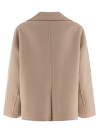 'S Max Mara Beige Virgin Wool Blazer
