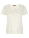 'S Max Mara White Cotton T-Shirt