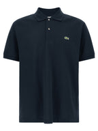 Lacoste Blue Cotton Polo Shirt