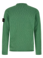 Stone Island Bicolor Cotton Cardigan