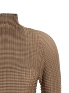 Beige Polyester Blouse