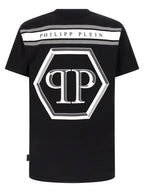 Philipp Plein Black Cotton T-Shirt