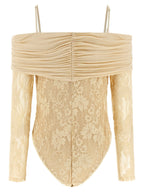 Zimmermann Beige Polyamide Bodysuit