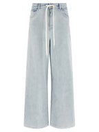 MM6 Maison Margiela Blue Cotton Jeans Denim