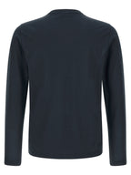 ZANONE Blue Cotton T-Shirt