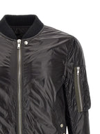 Rick Owens Black Nylon Bomber