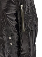 Rick Owens Black Nylon Bomber