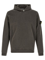 Stone Island Brown Cotton Sweatshirt