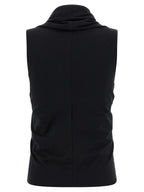 Rick Owens Black Cotton Tank Tops