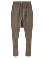 Rick Owens Gray Cotton Casual Pants