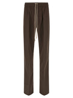 Rick Owens Brown Cotton Casual Pants