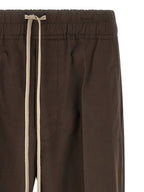 Rick Owens Brown Cotton Casual Pants