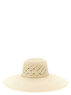 Maison Michel Beige Fabric Sunhat