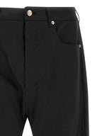 Rick Owens Black Wool Jeans Denim
