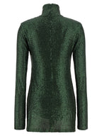 Norma Kamali Bicolor Polyester Short Dress