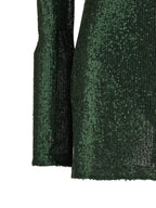 Norma Kamali Bicolor Polyester Short Dress