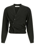 Lemaire Black Marabou Cardigan