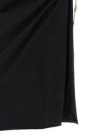 Rick Owens Black Cotton Midi Skirt