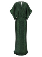 Norma Kamali Bicolor Polyester Long Dress