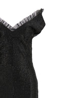 Norma Kamali Black Polyester Long Dress