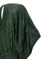Norma Kamali Bicolor Polyester Long Dress