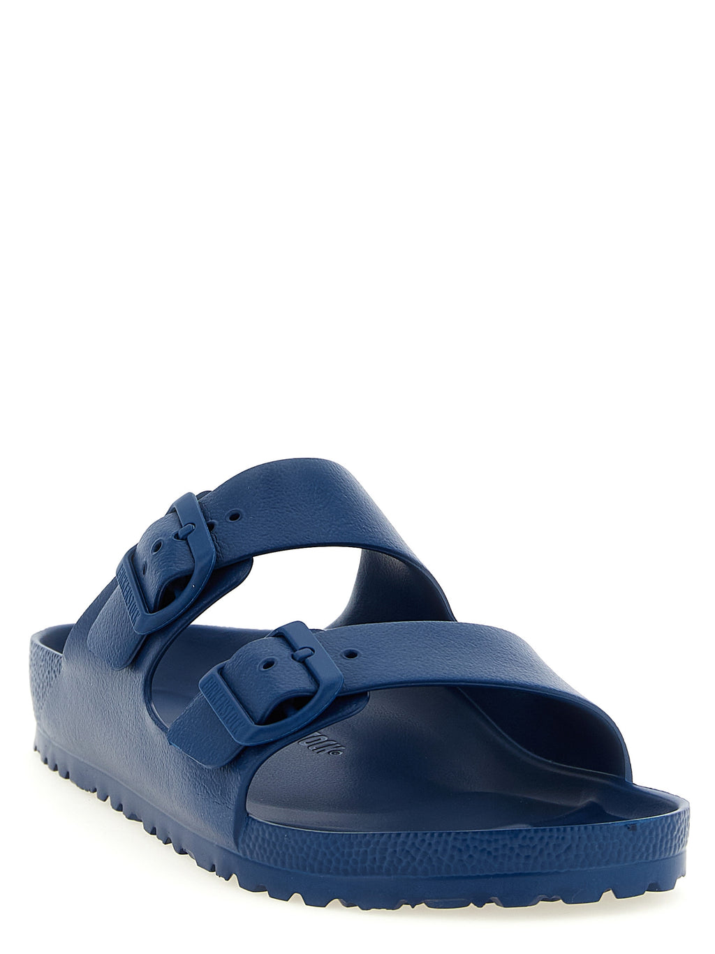 Blue Polyethylene Flat Sandals